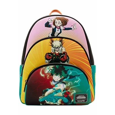 Afbeelding van Loungefly: My Hero Academia Triple Pocket Scene Mini Rugzak