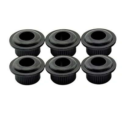 Afbeelding van Musiclily Pro 6 mm tot 10 Vintage/Modern Gitaar Conversion Stemmechanieken Bushings Tuner Adapter Ferrules, Zwart(6 stuks)