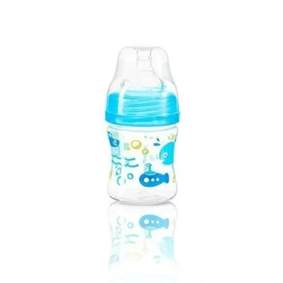 Afbeelding van Baby Ono Blauw 120 ml Brede Hals Fles 402/03