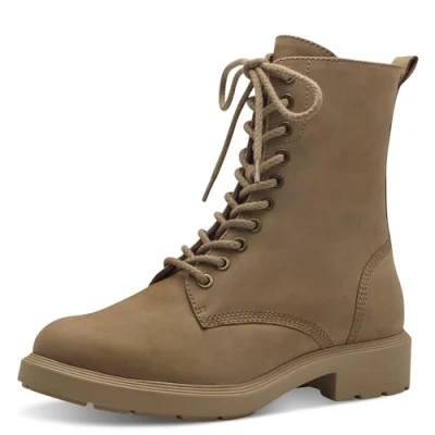 Afbeelding van Tamaris Dames 1 25218 41 enkellaarzen, camel, 38 EU