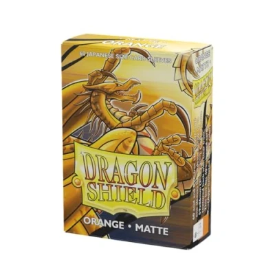 Afbeelding van TCG Sleeves Dragon Shield Orange Oranje (Non Glare) Small Size