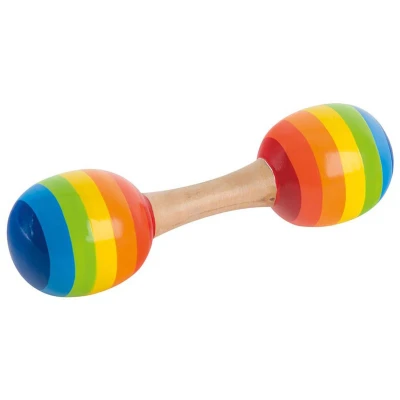Afbeelding van Goki Houten Dubbele Maraca&quot;;s