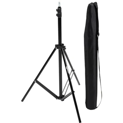 Afbeelding van Amazon Basics Camera verlichtingsstatief, aluminium, 2,04 m, zwart