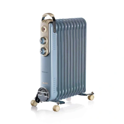 Afbeelding van Ariete Elektrische Olieradiator 11 Vinnen Vintage Blauw