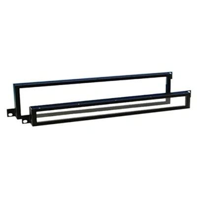 Afbeelding van Adam Hall 87441 19&quot; Frontafdekking 1HE met Plexiglas inlay Rack Panelen