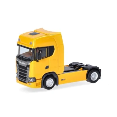 Afbeelding van Herpa 306768 005 H0 Vrachtwagen Scania CS 20 HD, ginstergeel