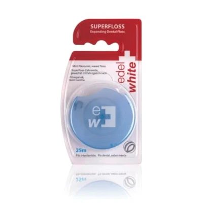 Afbeelding van Elegante en witte pluizige floss EF25.