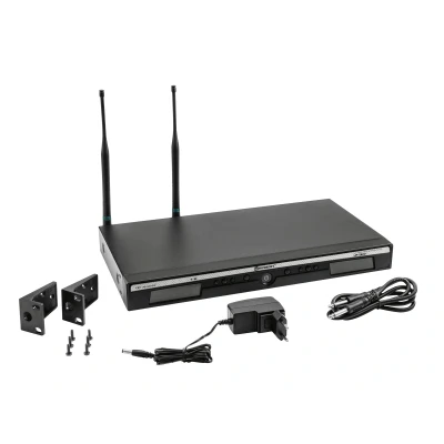 Afbeelding van RELACART UR 260D 2 channel UHF Receiver 522 554 MHz