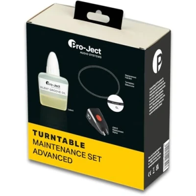 Afbeelding van Pro Ject Maintenance Set Advanced Onderhoudsset voor Platenspeler Zwart