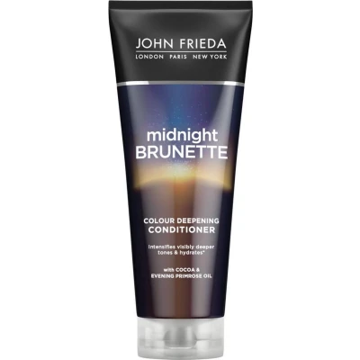 Afbeelding van John Frieda Midnight Brunette Colour Deepening Conditioner 250ML