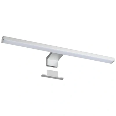 Afbeelding van SEBSON spiegellamp badkamer 40cm met aanraakschakelaar en stekker neutraal wit 4000K 8W 550lm IP44 LED opbouwlamp make up licht