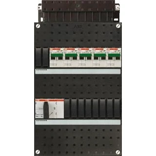 Afbeelding van ABB Hafonorm groepenkast HC500/3+H44 3 fase 5 groeps