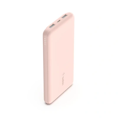Afbeelding van Belkin Boost Charge Powerbank 3 Poorts 10.000 Mah Usb A/Usb C Rose Gold