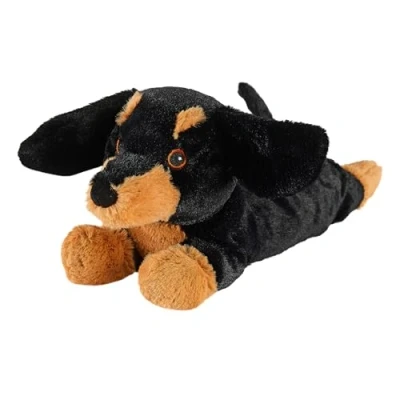 Afbeelding van Warmies Knuffel Teckel Magnetron Tarwezak, Warm of Koud Knuffeldier voor Ontspanning en Warme Verlichting, Verzwaarde met Franse Lavendelgeur