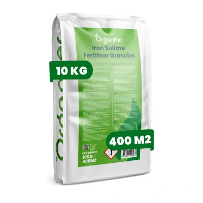 Afbeelding van Organifer IJzersulfaat Meststof Mos verwijderaar 10kg Voor 500m2