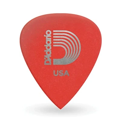 Afbeelding van Planet Waves 6DRD1 100 .50mm Duralin Precision Super Light Picks Rood (Pack van 100)