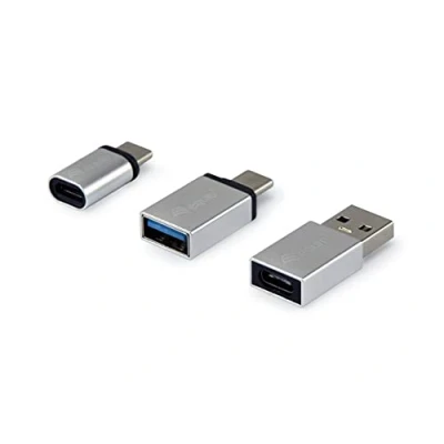 Afbeelding van Equip 133475 tussenstuk voor kabels USB C, A A, Micro USB, C Zilver