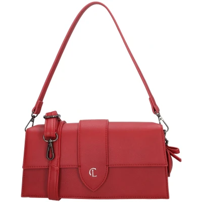 Afbeelding van Charm London Castle Hill Crossbodytas Schoudertas Overslag Schouderband Rood