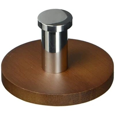 Afbeelding van Spirella Handdoekhaak, zelfklevend, voor badkamer en keuken, handdoekhouder, kledinghaken, zonder boren, walnootbruin