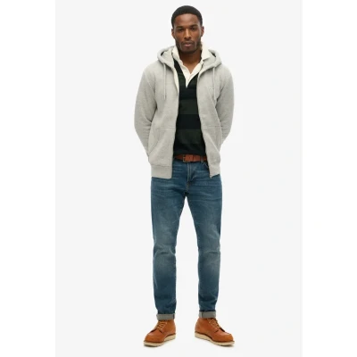 Afbeelding van Superdry Heren Vest Vintage Logo Emb Zhood Grey M