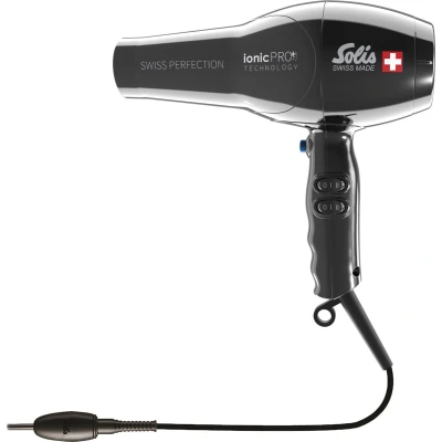 Afbeelding van Föhn Solis Swiss Perfection 360 ionicPRO 440 Zwart