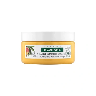 Afbeelding van Klorane Haar Mangue Beurre de Mangue/Mangoboter Masker Droog/Beschadigd 150ml