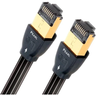 Afbeelding van Audioquest Pearl RJ/E Netwerkkabel CAT 7 Ethernetkabel 5m