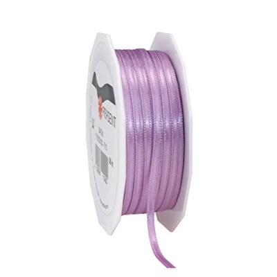 Afbeelding van Präsent cadeaulint, polyester, paars, 50 m spoel 3 mm