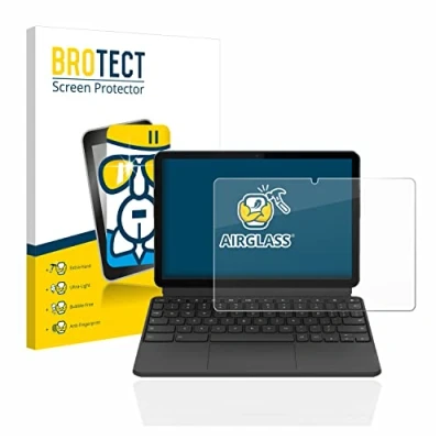 Afbeelding van BROTECT Glas Screen Protector voor Lenovo IdeaPad Duet Chromebook 10.1&quot; (Landschapsmodus) Schermbeschermer [9H, Beschermglas Folie niet Glas]