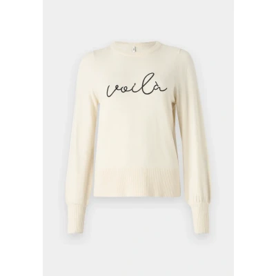 Afbeelding van ONLY Onlib O NECK Trui Whitecap gray, Dames, Maat: XL, gray