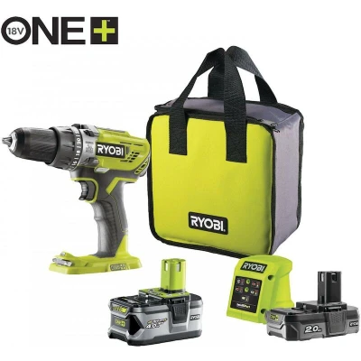 Afbeelding van Ryobi 18V Klopboormachine 50Nm (1x 2.0Ah &amp; 1x 4.0Ah) 5133003820