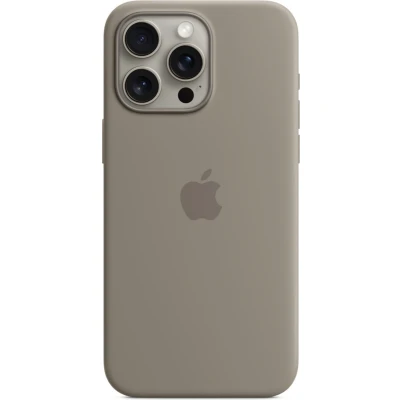 Afbeelding van Apple Silicone Case iPhone 15 Pro Max Clay