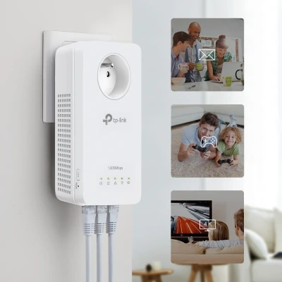 Afbeelding van TP LINK AV1300 1300 Mbit/s Ethernet LAN Wi Fi Wit