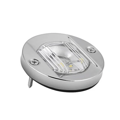 Afbeelding van Led bootlicht, waterdicht, 12 V, ankerlicht, jachtlicht, signaallamp, roestvrij staal, voor zeilboten, wit