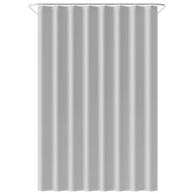 Afbeelding van Loti Living Douchegordijn Anti Schimmel Grijs Inclusief ringen Waterdicht Polyester 120x200 cm