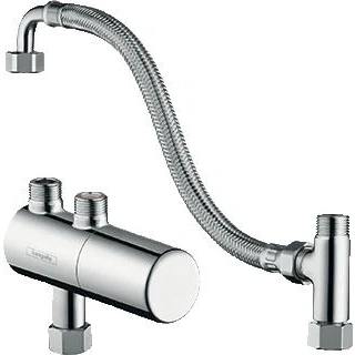 Afbeelding van Hansgrohe Ecostat thermostaat onderbouw voor hoekstopkraan