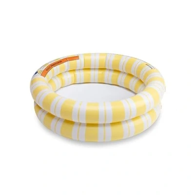 Afbeelding van Swim Essentials Zwembad Rond 60 cm Oranje Wit Gestreept