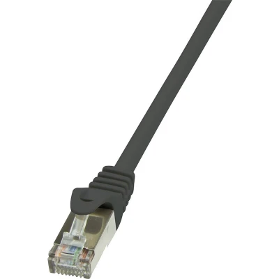 Afbeelding van LogiLink CP2073U RJ45 Netwerkkabel, patchkabel CAT 6 U/UTP 5.00 m Zwart Snagless 1 stuk(s)