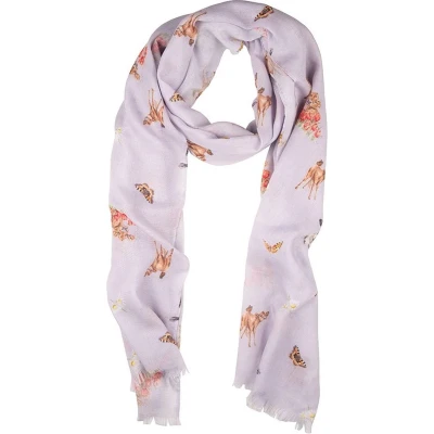 Afbeelding van Wrendale Sjaal &#039;Flutterly Fabulous&#039; cow Scarf Koe