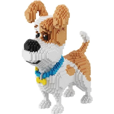 Afbeelding van Balody Jack Russel (staand) Nanoblocks / miniblocks Bouwset 3D puzzel 2100 bouwsteentjes 16013