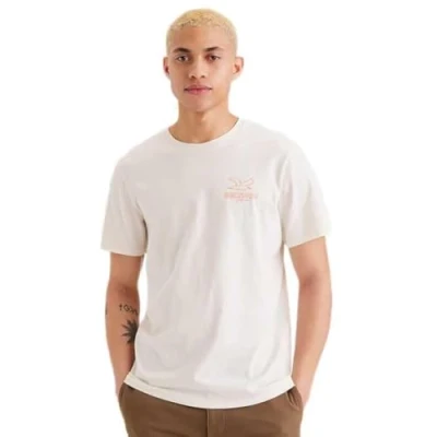 Afbeelding van Dockers LOGO TEE Tshirt print, Heren, Maat: XXL, seacliff gra