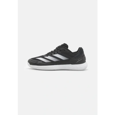Afbeelding van adidas Performance Defiant Speed 2 CLAY Tennisschoenen voor kleibanen, Heren, Maat: 39 1/3, Core black/footwear white/grey six Textiel/ synthetisch