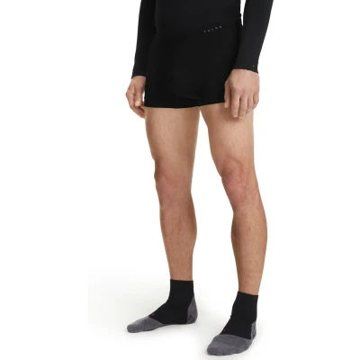 Afbeelding van FALKE Heren Ondergoed van onderlaag Wool Tech Light M Bx wol functioneel materiaal sneldrogend 1 stuk, Zwart Black 3000, L