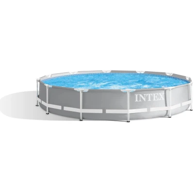 Afbeelding van Intex Prism Frame 366 X 76 Zwembad Grijs Zwembaden &amp; Accessoires