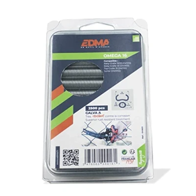Afbeelding van EDMA 41601 Omega 16 nietjes, Galva A