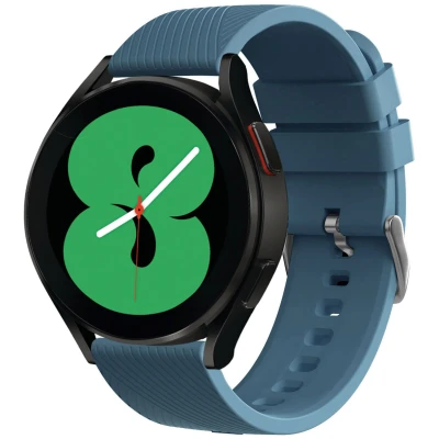 Afbeelding van Siliconen bandje Universeel 20 mm aansluiting Blauw iMoshion En TPU (zacht)