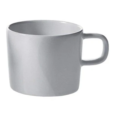 Afbeelding van Alessi Platebowlcup, 4 stuks mokka bovenbekers, wit