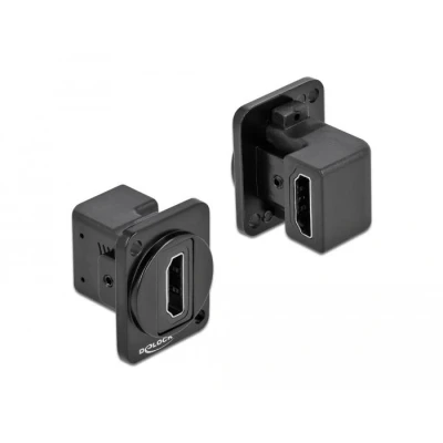 Afbeelding van Delock D type module HDMI A 90 haakse contactdoos naar