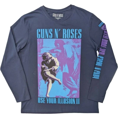 Afbeelding van Guns N&#039; Roses Get In The Ring Tour &#039;91 &#039;92 Longsleeve shirt 2XL Blauw