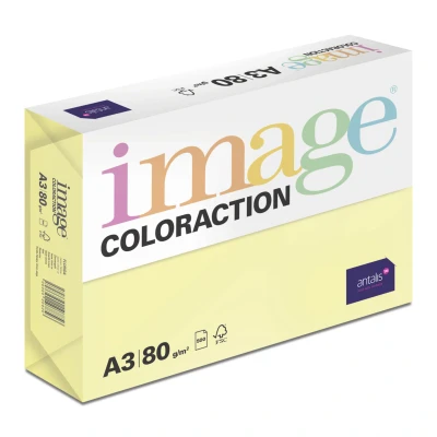 Afbeelding van Kopieerpapier Florida Geel A3 80 Gram 500 Vel per 5